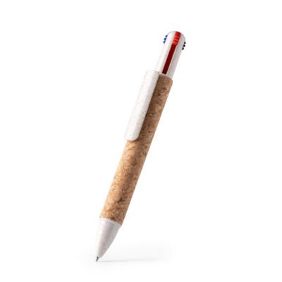 Eco Retractable 3-ink ball pen. Thumbnail