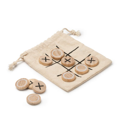 Wooden noughts and crosses game. Thumbnail