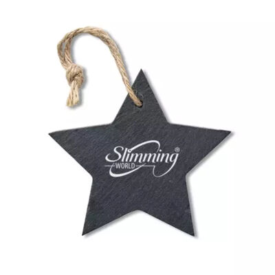 Slate Star Christmas Decoration Thumbnail
