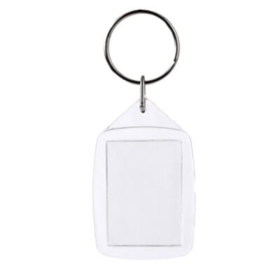 Rectangle Smooth Edge Keyring Thumbnail