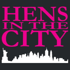 Hens In The City - Softstyle™ women's ringspun t-shirt Design