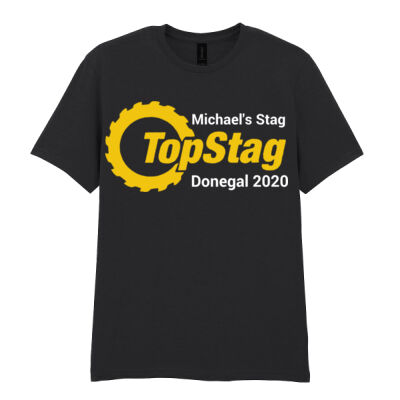 Top Stag - CUSTOMISABLE - Softstyle™ adult ringspun t-shirt Thumbnail