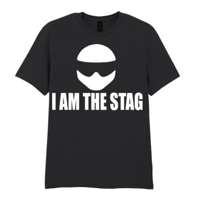 I am the stag - Softstyle™ adult ringspun t-shirt Thumbnail
