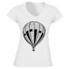 Softstyle™ women's v-neck t-shirt Thumbnail