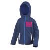Core junior TX performance hooded softshell jacket Thumbnail
