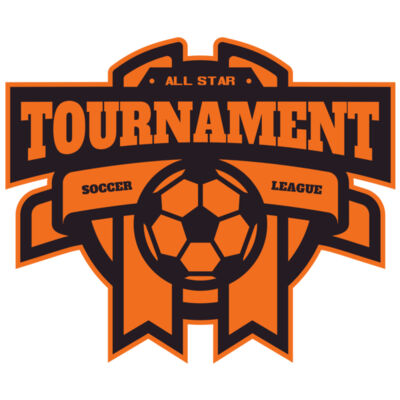 Tournament Soccer league logo template Thumbnail