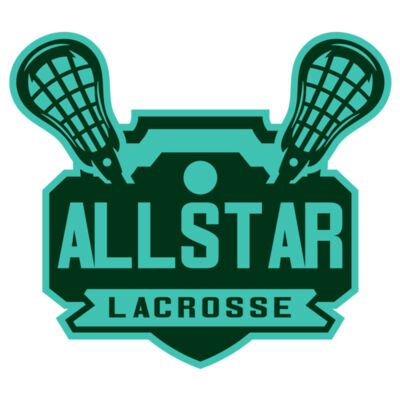 All stars Lacrosse Logo Template Thumbnail