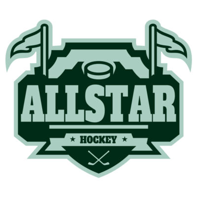 All Star Hockey Tournament logo template 02 Thumbnail