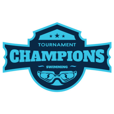 Champions Tournament Swimming logo template Thumbnail