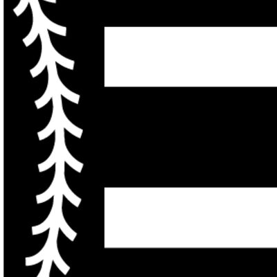 Baseball Alphabet E left Thumbnail