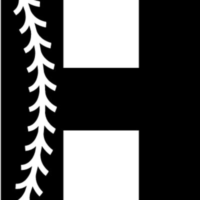 Baseball Alphabet H left Thumbnail