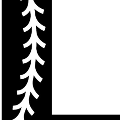 Baseball Alphabet L left Thumbnail