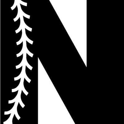Baseball Alphabet N left Thumbnail