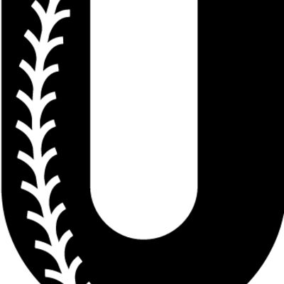 Baseball Alphabet U right Thumbnail