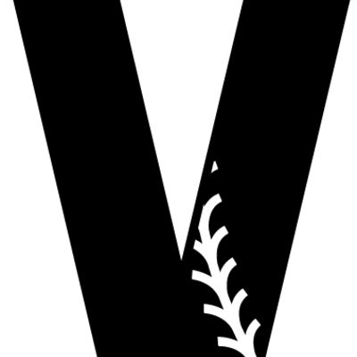 Baseball Alphabet V right Thumbnail