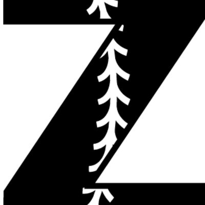 Baseball Alphabet Z left Thumbnail
