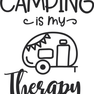 Camping is my therapy Thumbnail