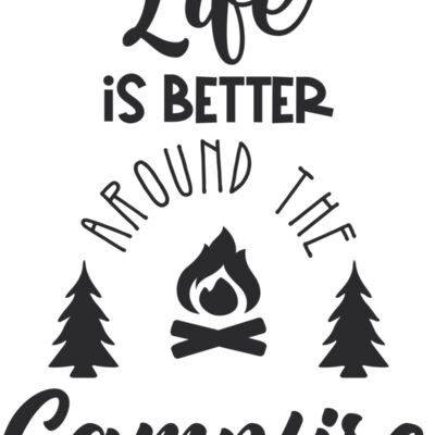Life is better at the campfire Thumbnail