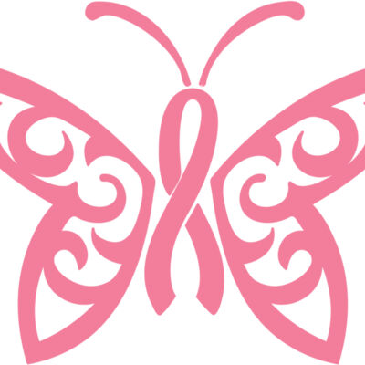 Butterfly cancer ribbon Thumbnail