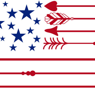 America Flag Arrow Thumbnail