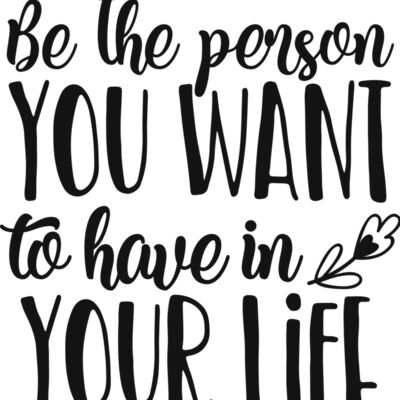 Be the person you want to Thumbnail