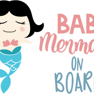 Baby Mermaid On Board Thumbnail