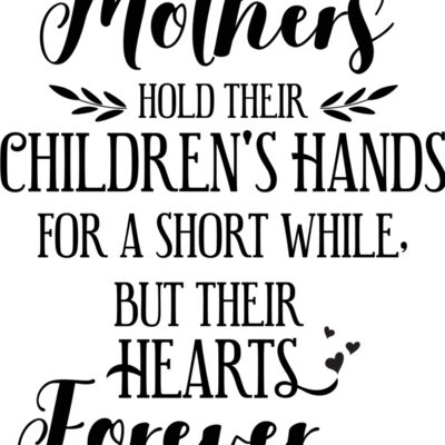 Mother hold their Childs hand Mom Thumbnail