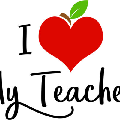 Apple Heart I Love My Teacher Thumbnail