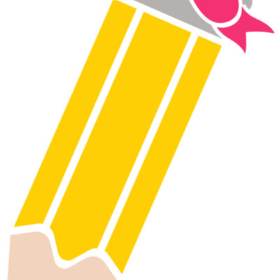 Pencil Monogram Bow Thumbnail