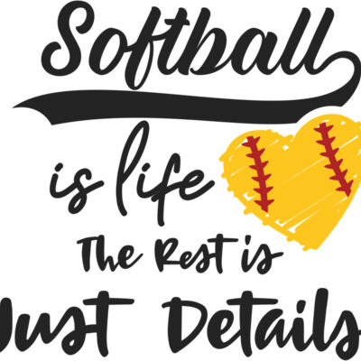 Softball Is Life The Rest Is Just Details Thumbnail