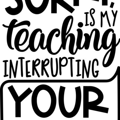 Sorry is my teaching interrupting Thumbnail