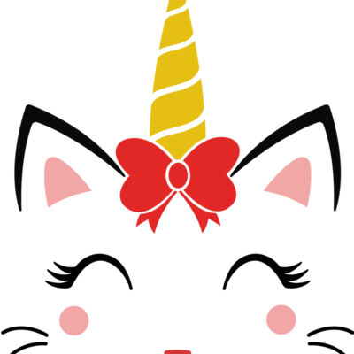 Caticorn with bow Thumbnail