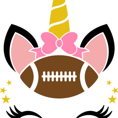 Unicorn Head Football Thumbnail