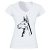 Softstyle™ women's v-neck t-shirt Thumbnail