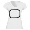 Softstyle™ women's v-neck t-shirt Thumbnail