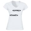 Softstyle™ women's v-neck t-shirt Thumbnail