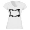 Softstyle™ women's v-neck t-shirt Thumbnail