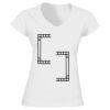 Softstyle™ women's v-neck t-shirt Thumbnail