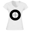 Softstyle™ women's v-neck t-shirt Thumbnail