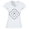 Softstyle™ women's v-neck t-shirt Thumbnail