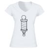 Softstyle™ women's v-neck t-shirt Thumbnail