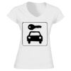 Softstyle™ women's v-neck t-shirt Thumbnail