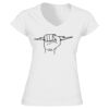 Softstyle™ women's v-neck t-shirt Thumbnail