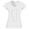 Softstyle™ women's v-neck t-shirt Thumbnail