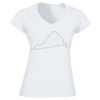 Softstyle™ women's v-neck t-shirt Thumbnail