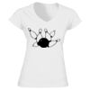 Softstyle™ women's v-neck t-shirt Thumbnail