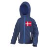 Core junior TX performance hooded softshell jacket Thumbnail