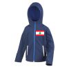 Core junior TX performance hooded softshell jacket Thumbnail