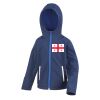 Core junior TX performance hooded softshell jacket Thumbnail