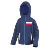 Core junior TX performance hooded softshell jacket Thumbnail